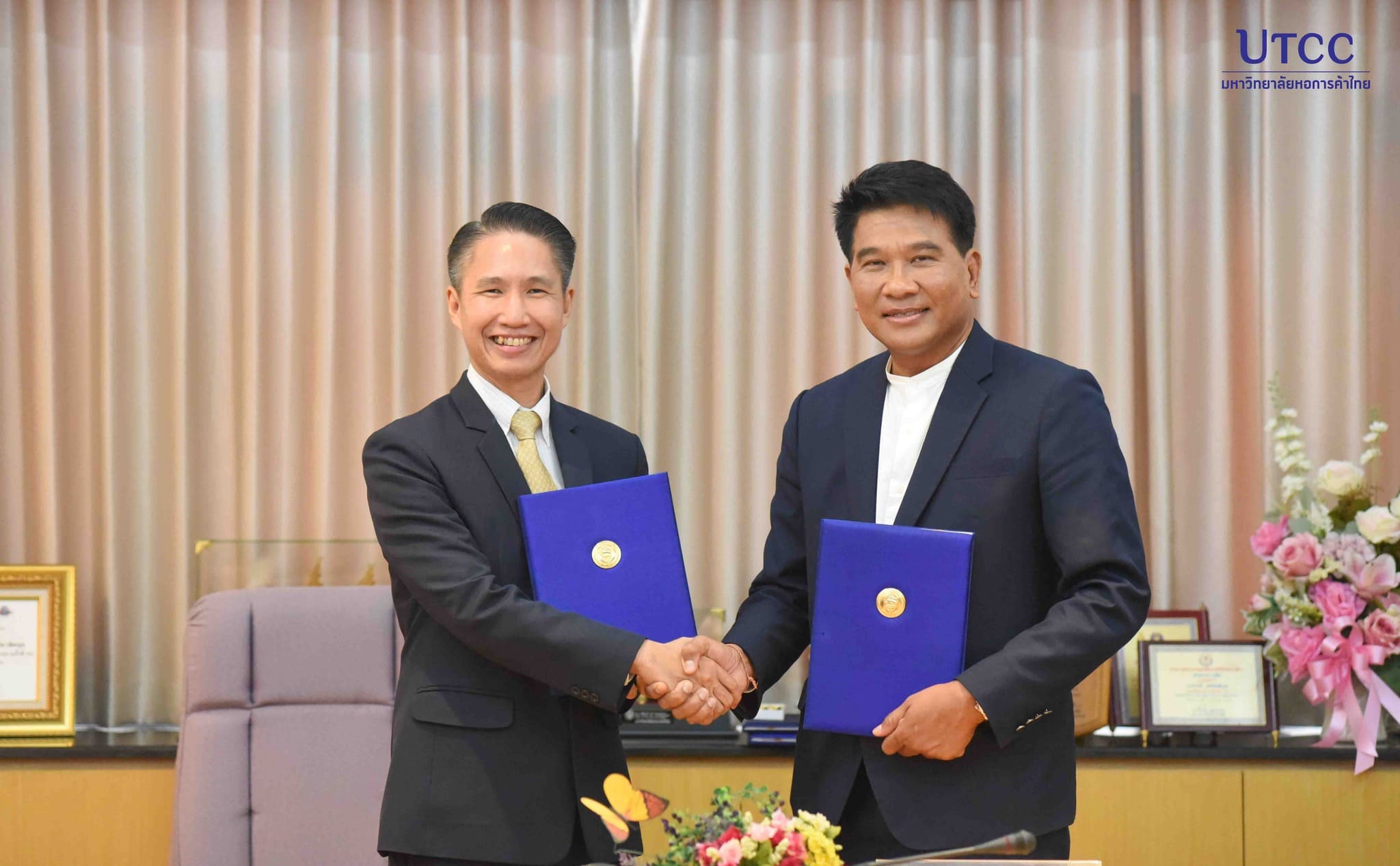 มหาวิทยาลัยหอการค้าไทย ร่วมพิธีลงนามความร่วมมือด้านวิชาการ (MOU) ระหว่าง มหาวิทยาลัยหอการค้าไทย กับ มหาวิทยาลัยวงษ์ชวลิตกุล