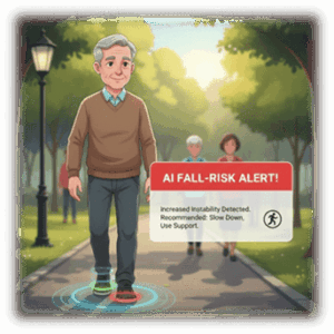 a fall-risk alert