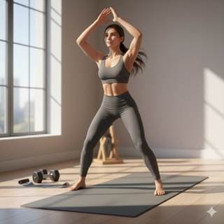 กระโดดตบ (Jumping Jacks)